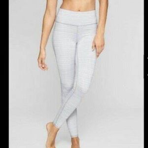 Athleta high rise jacquard chaturanga tight